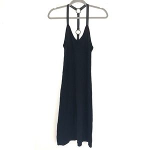 [One Teaspoon] Black Knit Maxi Dress